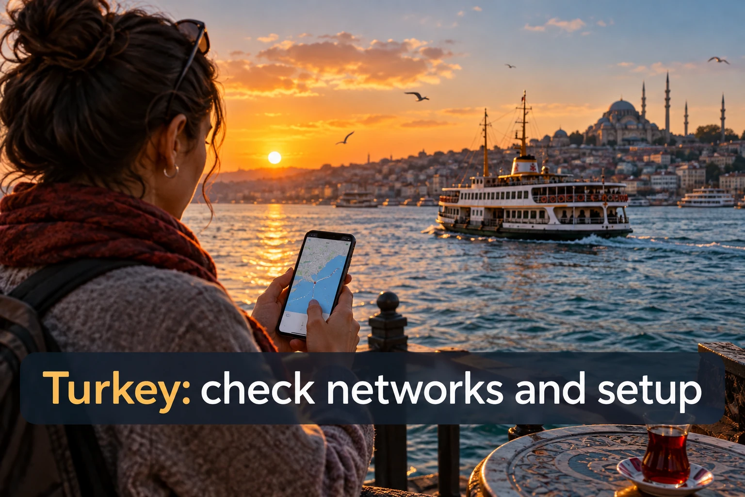 eSIM Turquie : réseaux, règle IMEI et configuration