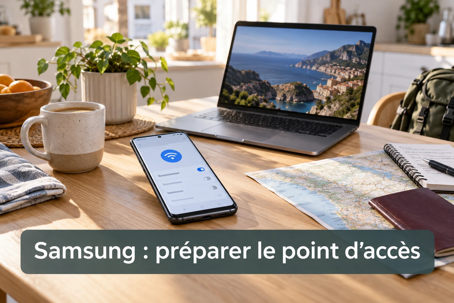 Partage de connexion Samsung : point d’accès et eSIM